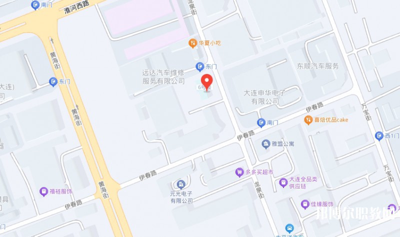 大連市蘭克藝術(shù)中等職業(yè)學(xué)校地址，乘車路線